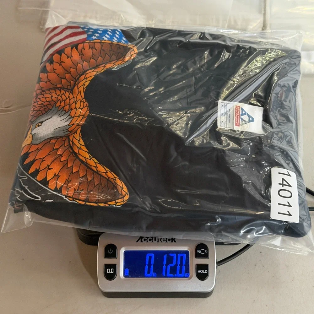 Vintage Alstyle All Gave Some Eagle Flag Long Sleeve Shirt XL 2004 Black AAA